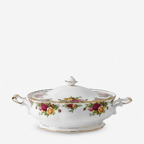 ROYAL ALBERT OLD COUNTRY ROSE TUREEN W LID